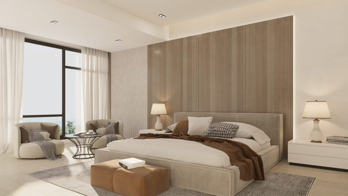 GOLF VIEW PENTHOUSE BED ROOM copy