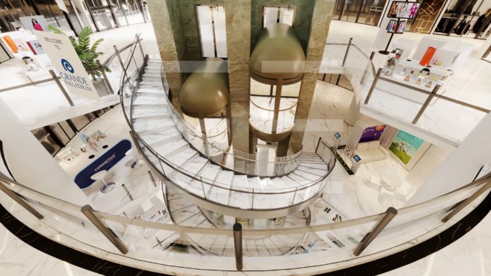 ZAMEEN GRANDE STAIR TOP VIEW